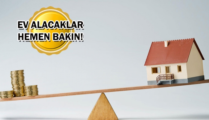 Orta gelirliler 4 bin TL'den başlayan taksitle ev sahibi olacak! 1 milyon liralık kredide aylık taksit ne kadar?
