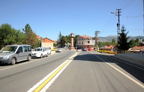Konya Hüyük’teki prestij cadde çalışmaları tamamlandı!