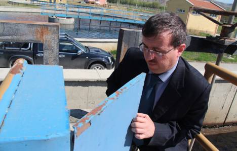 Dinar Arıtma Tesisi'nde günlük 6 bin metreküp atıksu arıtılıyor!