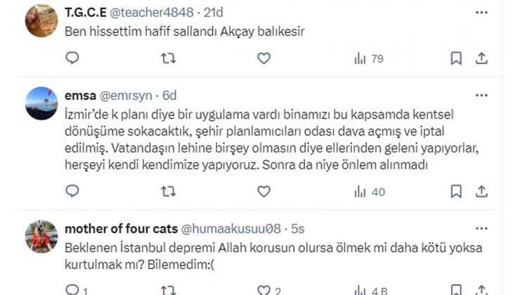 Ege Denizi 4.4 lük depremle sallandı! Prof. Dr. Naci Görür: Marmara depremini bekliyoruz, gerilim devam ediyor!