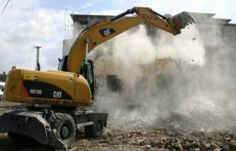 Gürsu'da metruk binalar yıkılıyor!