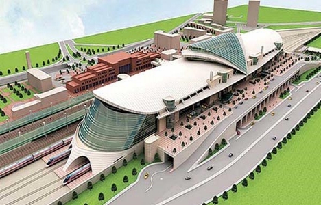 Yeni Ankara YHT Garı inşaatının yüzde 54'ü tamamlandı!