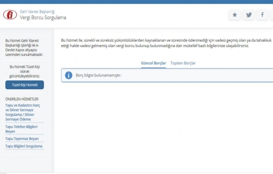 Emlak vergisine internet vizesi!