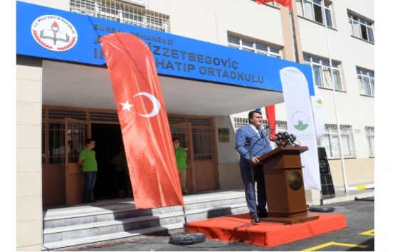 Osmangazi Aliya İzzetbegoviç İmam Hatip Ortaokulu açıldı!