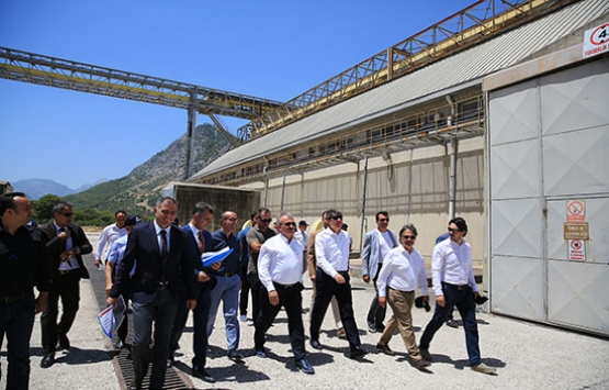 Menderes Türel, Antalya Serbest Bölge ek alanını inceledi!