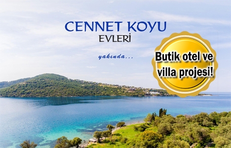 Cennet Koyu Evleri'nde fiyatlar 450 bin Euro'dan başlıyor! Yeni Proje!