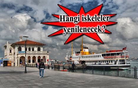 Tarihi iskelelerin restorasyon işi ihalesi 3 Eylül'de yapılacak!