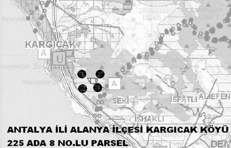 Antalya Alanya Kargıcak Beldesi imar planı değişikliği!