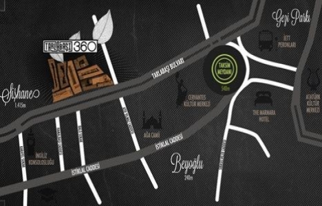 Taksim 360 Rezidans fiyatları 2017 güncel!