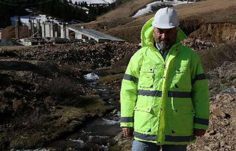 Çambaşı Kayak Tesisi'nin bu yıl bitirilmesi planlanıyor!