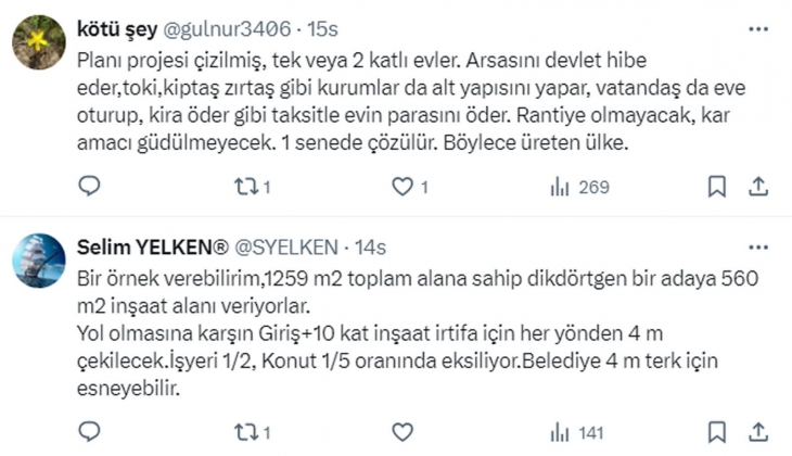 Tebernüş Kireçci sordu, vatandaş cevapladı! Nasıl bir kentsel dönüşüm uygulaması sorunları çözer?