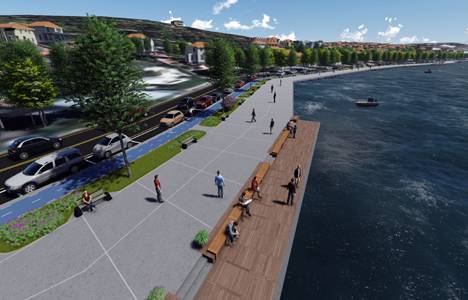 Emirgan sahil yolunda genişletme çalışmaları başladı!