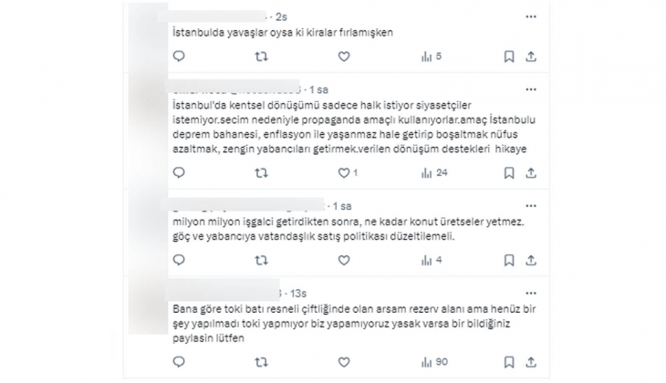 İstanbul da TOKİ mi başarılı KİPTAŞ mı? Tebernüş Kireçci sordu, vatandaş yanıtladı!