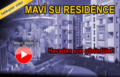 Mavi Su Residence Ataşehir'in havadan görüntüleri!