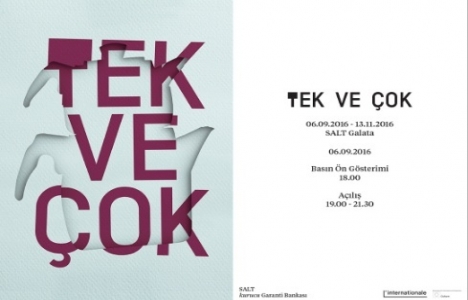 Tek ve Çok Sergisi 6 Eylül'de gerçekleşecek!