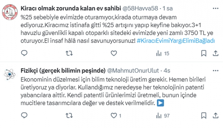 Eski milletvekili Metin Külünk, kirada yüzde 25 uygulaması devam etmeli dedi! Ev sahiplerinden tepki gecikmedi!
