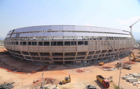 Kocaeli Arena Stadyumu nda sona doğru!
