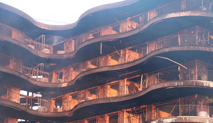 İzmir'deki Folkart Sitesi'nde çıkan yangın sonrasında mülk sahipleri ile müteahhit şirket mahkemelik oldu! 