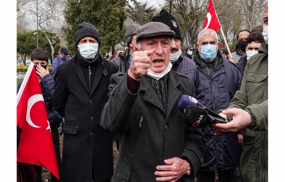 KİPTAŞ ın Eyüpsultan daki dönüşüm projesi İBB önünde protesto edildi!