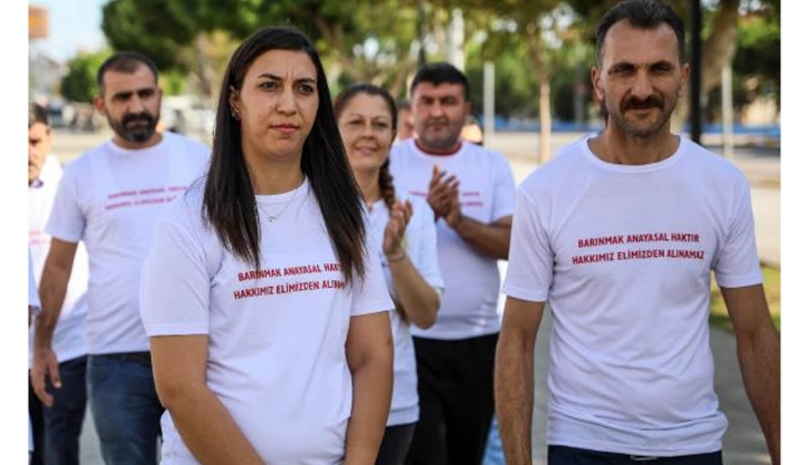 Konut kira fiyatlarındaki artıştan mağdur olan kiracılar rotayı Ankara ya çevirdi! Antalya dan Meclis e yürüyorlar...