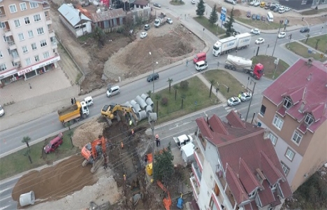 Ordu Yeni Sanayi Kavşağı'nda altyapı çalışmaları başladı!