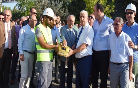 Tekirdağ Ergene Kapalı Spor Salonu'nun temeli atıldı!