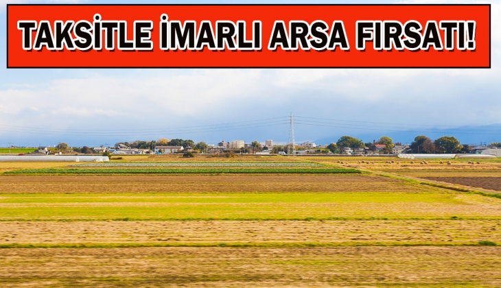 Arsa almak isteyenler dikkat! Şanlıurfa Haliliye Belediyesi 3 taksitle konut alanı imarlı arsa satıyor!