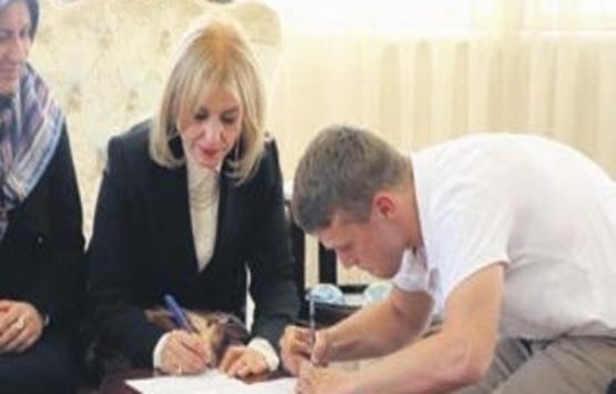 Türkiye’den engelli Üsküplü’ye ev bağışı!