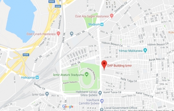DAP İzmir nerede?