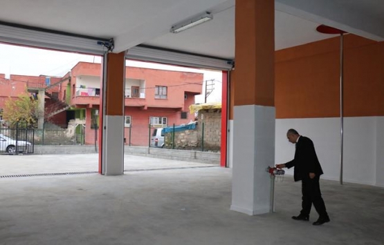 Batman İtfaiye Müdürlüğü binasının inşaatı tamamlandı!