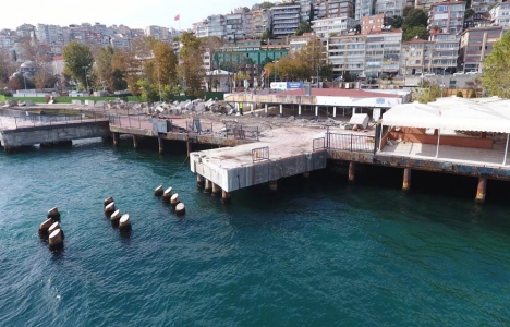 Kabataş Deniz Terminali havadan görüntülendi!