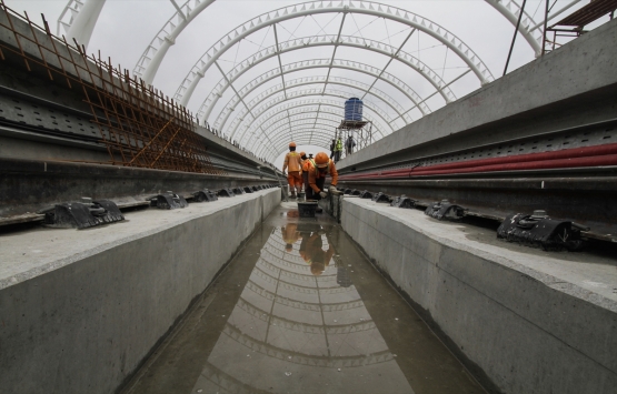 Jakarta LRT hafif raylı sistem projesinin yüzde 56 sı tamam!