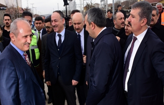 Ankara-Sivas Yüksek Hızlı Tren hattında deneme sürüşü!