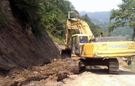 Samandere Şelalesi yolu asfaltlanacak!