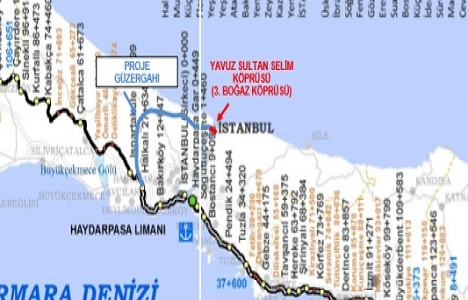 3. Köprü-3. Havalimanı-Halkalı Hızlı Tren Hattı için düğmeye basıldı!
