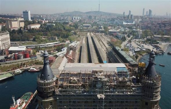 Haydarpaşa Garı nda restorasyon tüm hızıyla sürüyor!