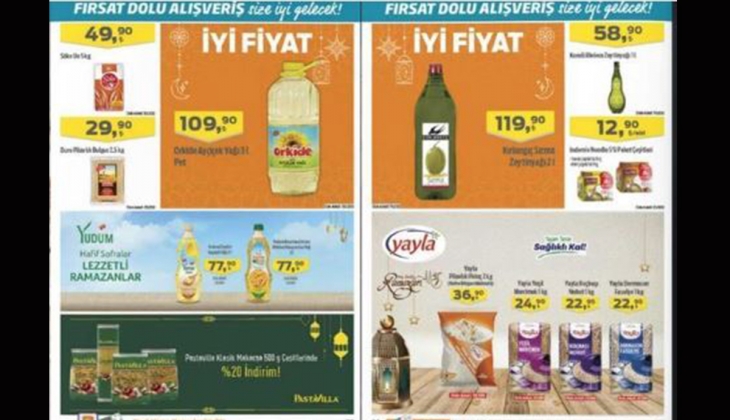 Migros ta yüzde 50 indirim başladı! Sıvı yağ, tuvalet kağıdı, tavuk, peynir... İşte Migros 10 Nisan 2022 kataloğu…