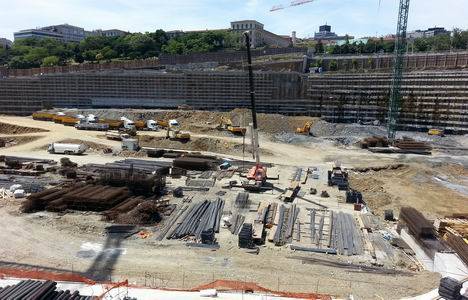Vodafone Arena Stadı inşaatından son durum fotoğrafları!