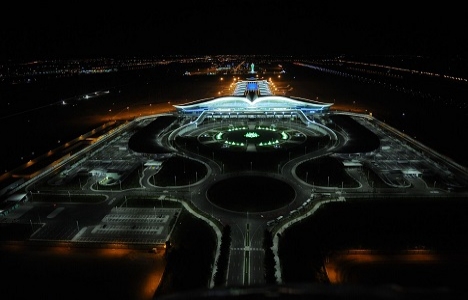 Aşkabat Havalimanı açıldı!