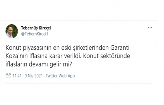 Garanti Koza nın iflasına karar verildi!