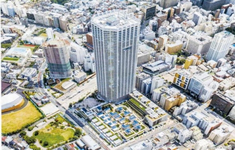 Tokyo da marketin çatısına 17 villa inşa edildi!