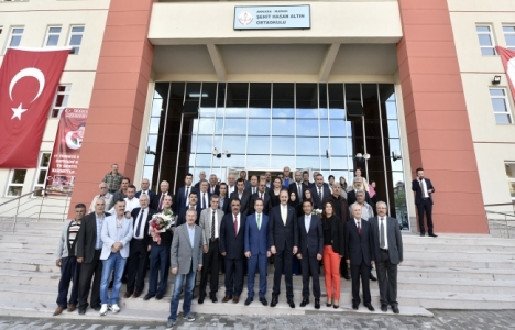  Mamak'taki Hasan Altın Ortaokulu açıldı!