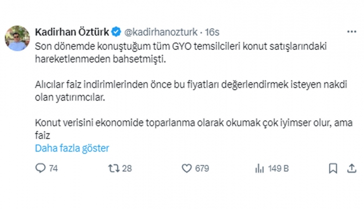 Türkiye de konut genel olarak kazandırıyor ama şu an konut alanlar hata mı yapıyor?