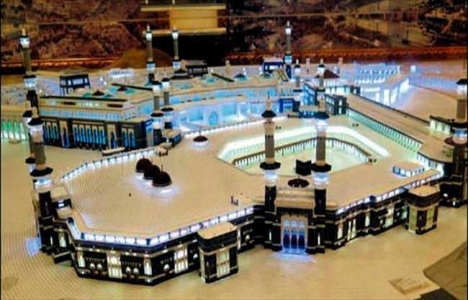Mekke Müzesi'nde Mescid-i Haram'ın maketi sergileniyor!