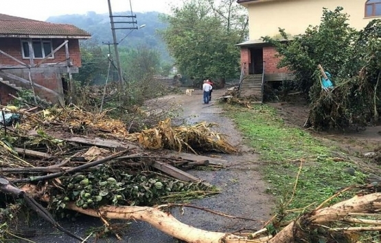 Zonguldak Kozlu'da 6 ev kullanılmaz hale geldi!