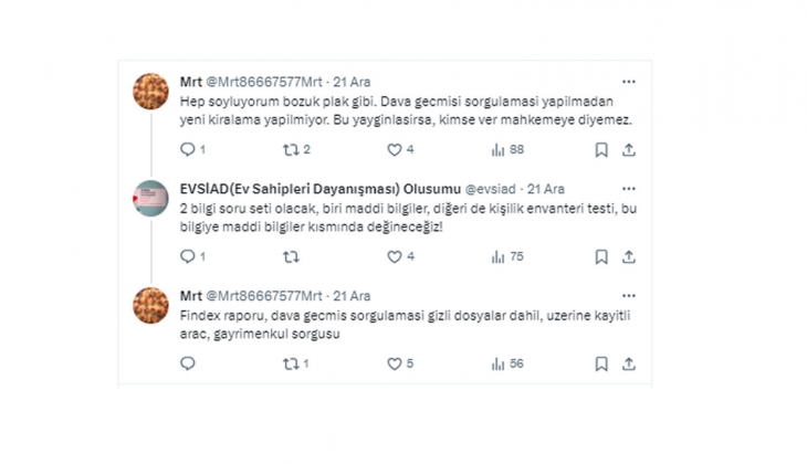 Kiracını Tanı Formu geliyor! EVSİAD açıkladı: Bu iki formu doldurmayan kiracıya ev yok!