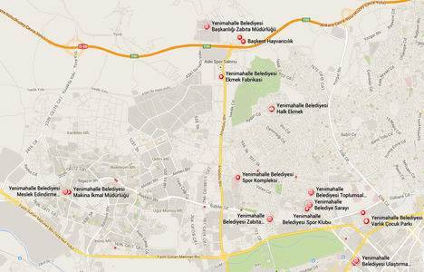 Ankara Yenimahalle karakol alanları ve Alacaatlı Mahallesi imar planları askıda!