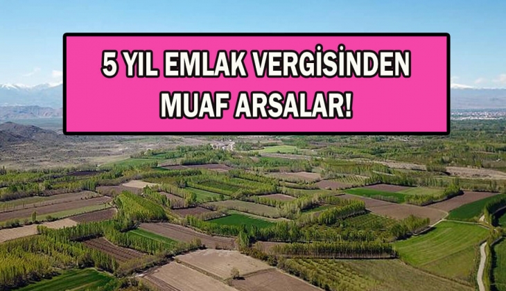 Milli Emlak o ilde 170 bin TL'den başlayan fiyatlarla 5 arsayı satıyor! 24 taksit ve yüzde 20 indirim fırsatı!