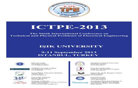 9. Uluslar arası ICTPE Konferansı 9 Eylül'de başlıyor!