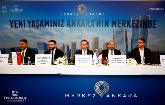 Merkez Ankara'nın lansmanı yapıldı! Metrekaresi 5 bin 500 TL'ye!